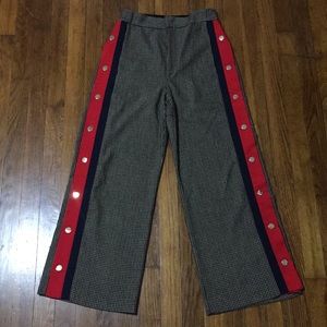 ZARA Side Stripe Wide Leg Trousers. Size XS